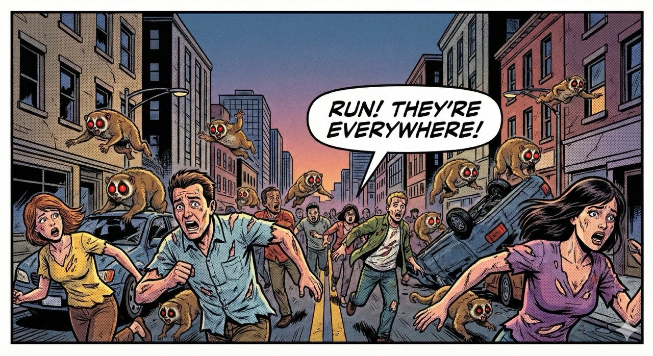 The Slow Loris Attack: A Comprehensive Guide to Primate-Based System Disruption and Eventual World Domination